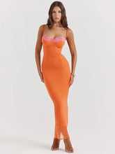 Load image into Gallery viewer, Naranja Maxi with pink lace