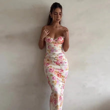 Load image into Gallery viewer, Floral maxi dress