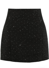 Load image into Gallery viewer, Studded Textured A-Line Skort
