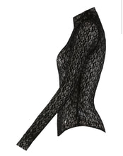 Load image into Gallery viewer, Studded Lace Mock Neck Bodysuit